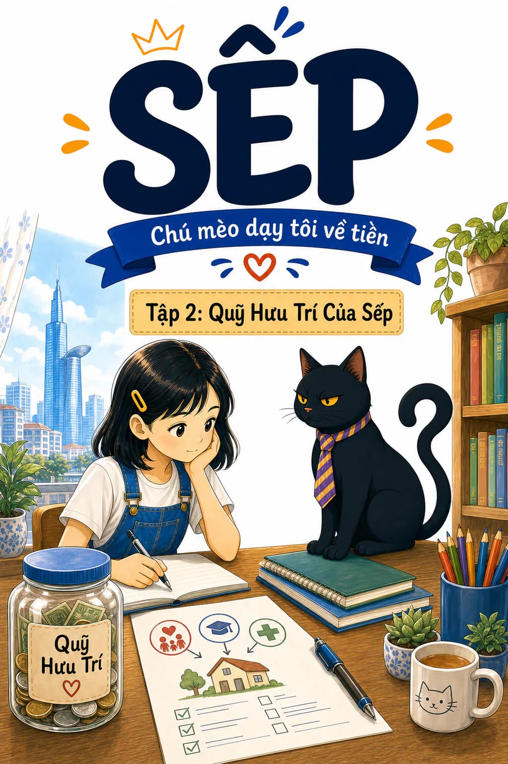 Bìa Tập 2: Quỹ Hưu Trí Của Sếp