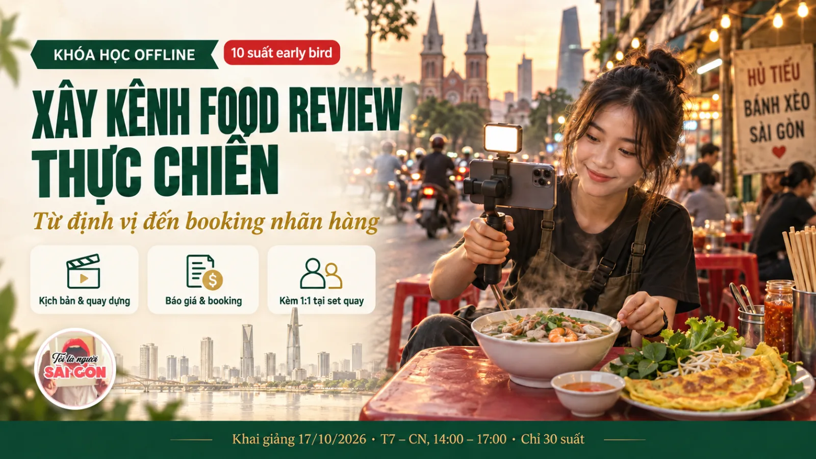 Xây Kênh Food Review Thực Chiến